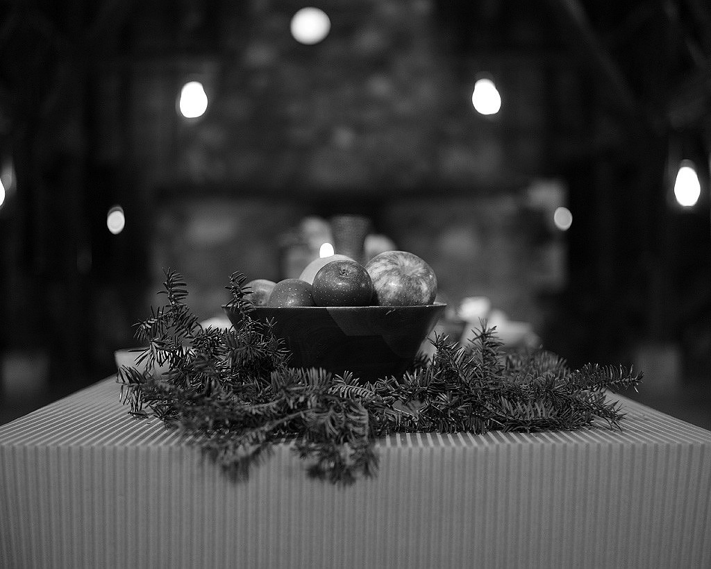 Main table in thegreat hall