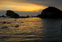 Pebble Beach Sunset IV
