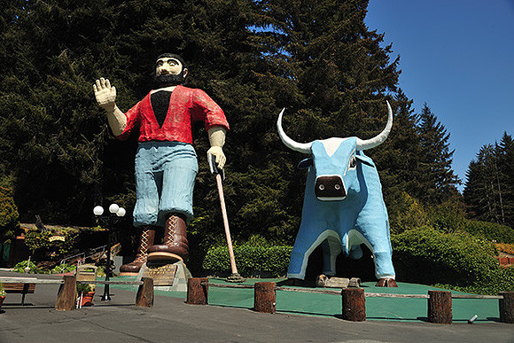 Paul Bunyan and Babe